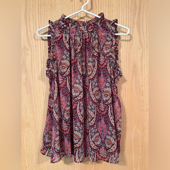Gap Paisley Top - Picture 1 of 4